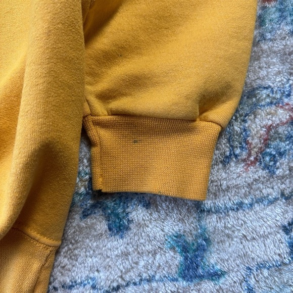 Vintage Champion Yellow Blank Crewneck Large - Picture 5 of 6